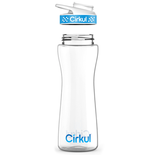 22oz. Plastic Bottle & Comfort Grip Lid